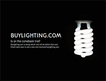 Tablet Screenshot of buylighting.com